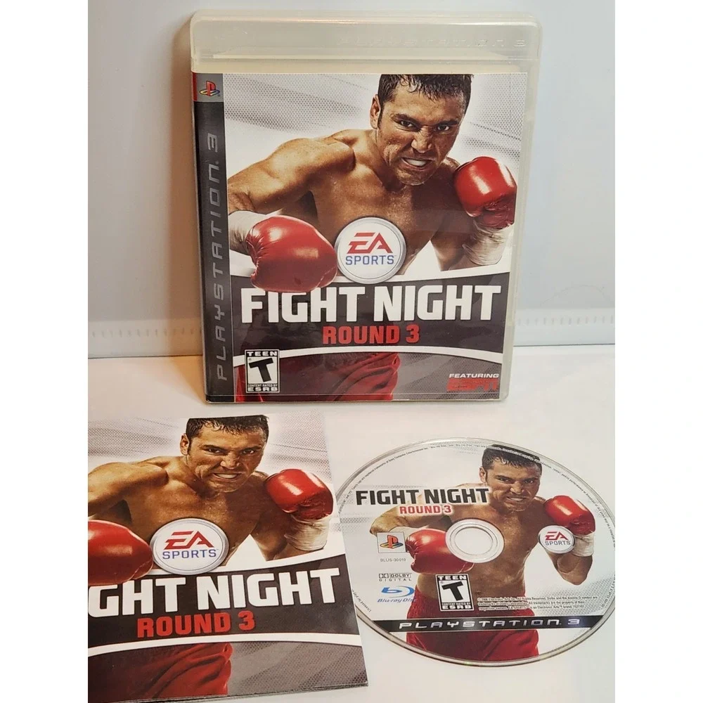 Fight Night Round 3 PlayStation 3 PS3 Complete VGC Tested